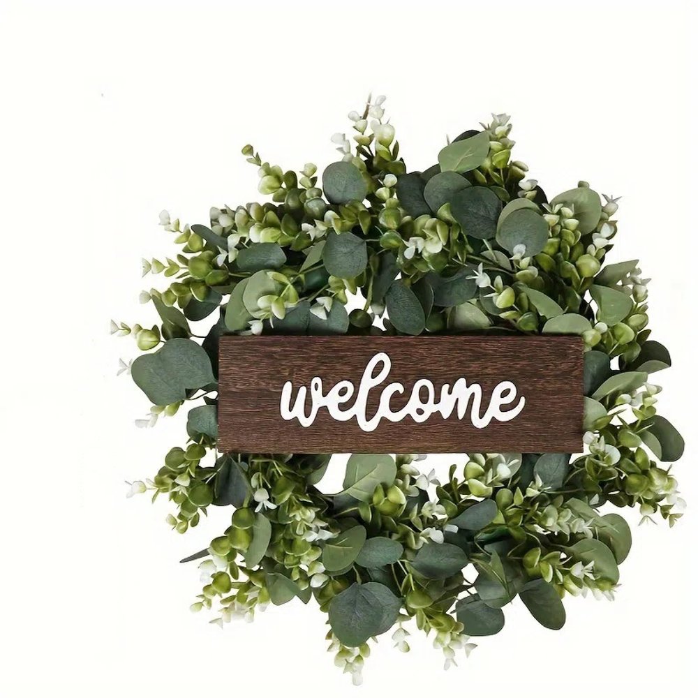 Artificial Garland, Artificial Plant Door Hanging, Decorative Wall Hanging