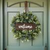 Artificial Garland, Artificial Plant Door Hanging, Decorative Wall Hanging view 3