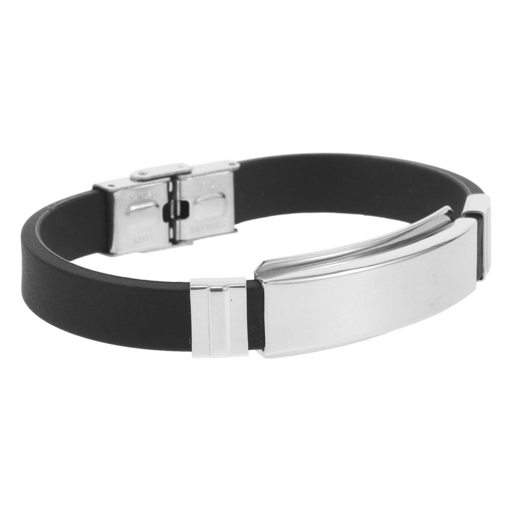 HEMOTON Static Silicone Wristband for Men and Women Comfortable Sports Bracelet for Eliminating Body Static Winter Stylish Wrist Strap for Indoor and Outdoor Activities