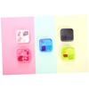 Healeved Layers Organizer Container Portable Travel Pill Box Med Wallet Pill Case Stackable Storage view 4
