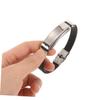 BESTonZON Static Silicone Bracelet for Men and Women Comfortable Wristband to Eliminate Body Static During Sports Activities Versatile Design for Use view 3