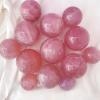 HSDXBA Rose Quartz Sphere - Natural Crystal Rose Quartz Stone Sphere Healing Ball for Home Decorative Divination or Feng Shui and Fortune, Without Base,3.1in(8cm) view 2