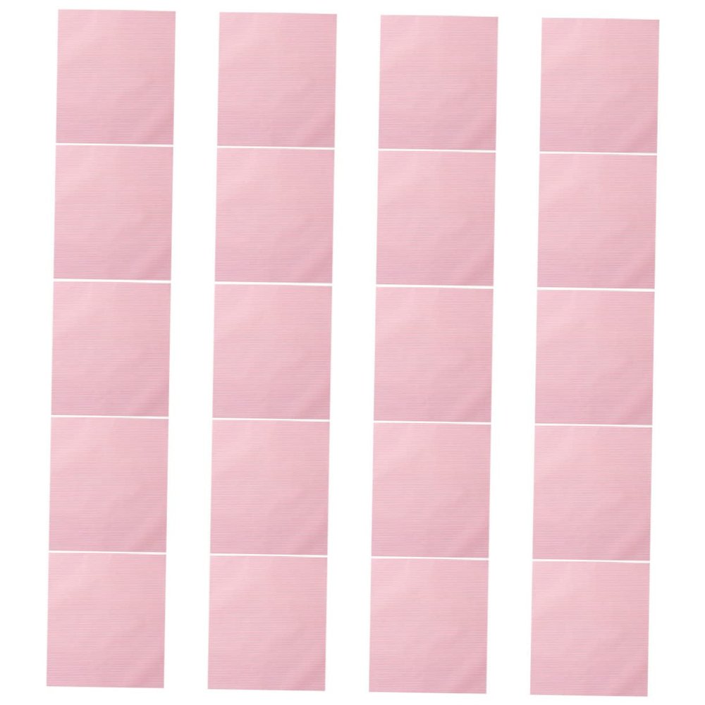 Cabilock 50sheets Fried Chicken Paper Food Packing Paper Cake Roll Wrapping Wax Candy Wrappers Strip Pattern