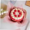 Cabilock 50sheets Fried Chicken Paper Food Packing Paper Cake Roll Wrapping Wax Candy Wrappers Strip Pattern view 2