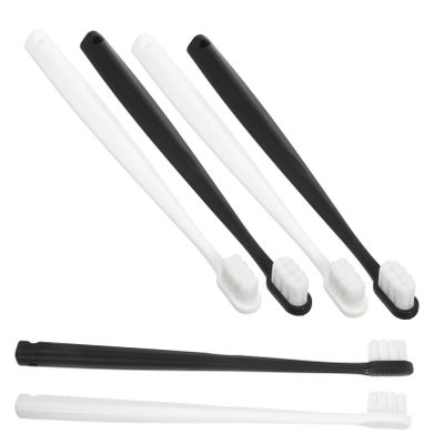 ERINGOGO 6pcs Soft Toothbrush Women Boys and Girls Bristles for Teeth Ergonomic Design for Daily and Travel Use Colors Included