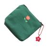 LIFKOME Feminine Hygiene Liner Bag Canvas Sanitary Napkin Storage Pouch Small Cute Pouch for Menstruation Bag Portable view 1