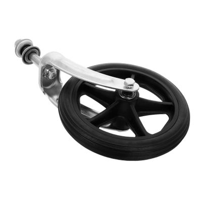 WOFASHPURET Indoor Wheelchair Accessory Front Wheel Bearing Replacement Wheel for Stroller Scooter Cart