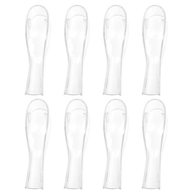 Gogogmee 8Pcs Toothbrush Covers Durable Plastic Toothbrush Caps Travel Friendly Toothbrush Accessories for and Cleanliness