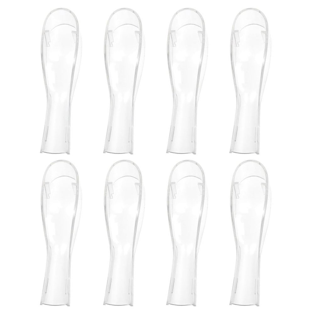 Gogogmee 8Pcs Toothbrush Covers Durable Plastic Toothbrush Caps Travel Friendly Toothbrush Accessories for and Cleanliness