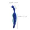 Didiseaon 4pcs Dual-Head Denture Cleaning Brush for Seniors Ergonomic Design Durable Material Portable Travel Red Blue Colors view 4