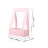 Gogogmee 5pcs Creative Paper Folding Flower Arrangement Box Hand-held Packaging for Fresh Flowers and Chic Design for Giving view 2