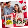 Gogogmee 5pcs Creative Paper Folding Flower Arrangement Box Hand-held Packaging for Fresh Flowers and Chic Design for Giving view 4
