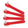 IWOWHERO 4pcs Double-Sided Denture Brushes Ergonomic Travel Toothbrushes for Denture Cleaning Compact and Practical Oral Care Tool for Adults Friends and Family view 1