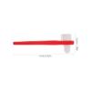 IWOWHERO 4pcs Double-Sided Denture Brushes Ergonomic Travel Toothbrushes for Denture Cleaning Compact and Practical Oral Care Tool for Adults Friends and Family view 2