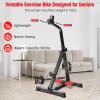Adjustable Arm Leg Knee Pedal Exerciser for Seniors, Stroke Therapy Equipment for Adults, Portable Home Gym Equipment Mini Exercise Bike Great Gift for Elderly Rehab view 3