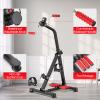Adjustable Arm Leg Knee Pedal Exerciser for Seniors, Stroke Therapy Equipment for Adults, Portable Home Gym Equipment Mini Exercise Bike Great Gift for Elderly Rehab view 4