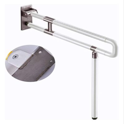 Grab Bars Bathroom Handles Folding Toilet Safety Support Rail, Stainless Steel Anti Non-Slip Handle, Bathtub Disabled Grab RailBedside Handrail