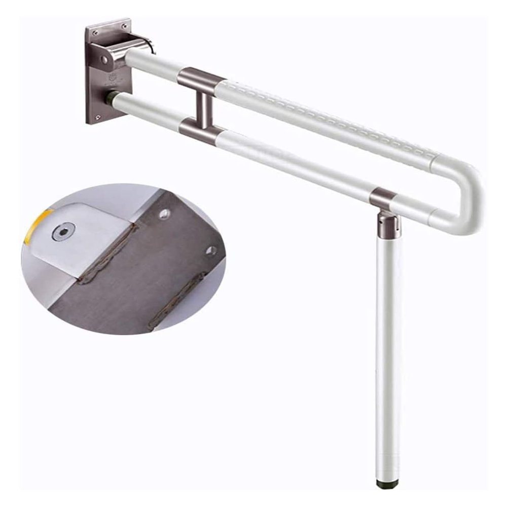 Grab Bars Bathroom Handles Folding Toilet Safety Support Rail, Stainless Steel Anti Non-Slip Handle, Bathtub Disabled Grab RailBedside Handrail