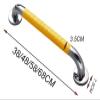 Grab Bars Bathroom Handles Handicap for, Chrome Stainless Steel Wall Mount Handrail for, Safety with Sturdy Base Anti-Slip Support Rail view 2