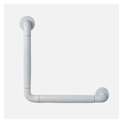 Grab Bars Bathroom Handles L-Shaped 12 X 12 Inch Handicap Wall Mounted Handrail - Anti-Slip Safety Toilet Rails Rail for Elderly Disabled Children