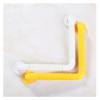 Grab Bars Bathroom Handles L-Shaped 12 X 12 Inch Handicap Wall Mounted Handrail - Anti-Slip Safety Toilet Rails Rail for Elderly Disabled Children view 3