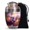 YATHABI Humming Bird Funeral Cremation Urn for Siblings Memorial Container for Adult Ashes Human Ash Holder for Brother and Sister Large Urn-10 Inch view 1