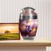 YATHABI Humming Bird Funeral Cremation Urn for Siblings Memorial Container for Adult Ashes Human Ash Holder for Brother and Sister Large Urn-10 Inch view 3