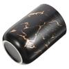 EXAOMBLE Marble Pattern Mouthwash Cup Ceramic Bathroom Storage Cup for Home and Travel Black Color view 1