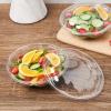 300 Sets Clear PET Plastic Salad Bowl with Lid (18 oz.) view 3