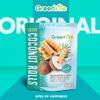Greenville Crispy Coconut Roll Original Flavor 70g(2.46 Oz.) Pack of 3 view 4