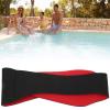 2pcs Ear Headband Neoprene Swimming Headband Yoga Hair Band Diving Ear Headband for Water Yoga Sports, Adjustable Elastic, 58x8cm/22.8x3.1in (Black) view 2
