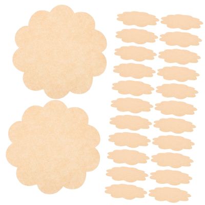 HAKIDZEL 500pcs Flower Shape Greaseproof Sandwich Wrapping Paper for Fried Foods Baking and Takeout Versatile Oil-resistant Paper for Fries Chicken and Burgers Kitchen Liners
