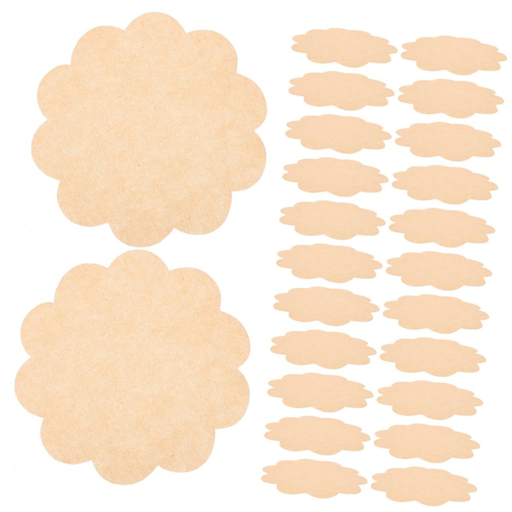 HAKIDZEL 500pcs Flower Shape Greaseproof Sandwich Wrapping Paper for Fried Foods Baking and Takeout Versatile Oil-resistant Paper for Fries Chicken and Burgers Kitchen Liners