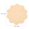 HAKIDZEL 500pcs Flower Shape Greaseproof Sandwich Wrapping Paper for Fried Foods Baking and Takeout Versatile Oil-resistant Paper for Fries Chicken and Burgers Kitchen Liners view 2