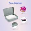 Aaymoous 2Pack floss holder Travel Floss,Picks Case,Refillable Portable floss pick holder and floss pick dispenser,Perfectfor Travelling,Dinners Drug storage,candy storage view 3