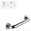 Grab Bars Bathroom Handles Safety Handrails Grab Rail- Aids and Safety Supports, Chrome Stainless Steel Handrail Rails, Bar Handles, Home Care Handrails view 2