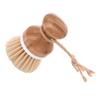 IWOWHERO Bamboo Handle Pot Dish Brush Sturdy Cleaning Brush for Kitchen Soft Bristle view 1