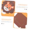 VOSAREA 10pcs Lion Party Favor Bags - Cute Lion Candy Boxes for Jungle Theme Birthdays - Showers & Animal Parties Goodie Bags for ' Celebrations view 3