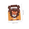 VOSAREA 10pcs Lion Party Favor Bags - Cute Lion Candy Boxes for Jungle Theme Birthdays - Showers & Animal Parties Goodie Bags for ' Celebrations view 4