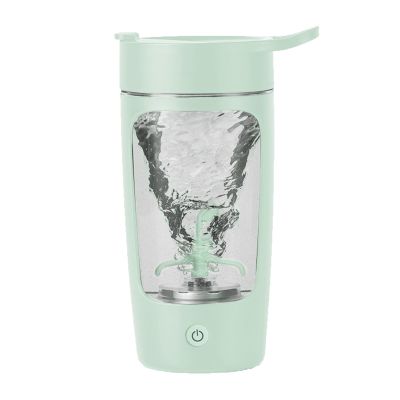 Daasigwaa Electric Shaker Bottle, Blender Bottles For Protein Mixes, | Tritan | BPA Free| Portable Mixer Cup, Rechargeable Shake Cups And Meal Replacement Shakes, 22 oz(Green)