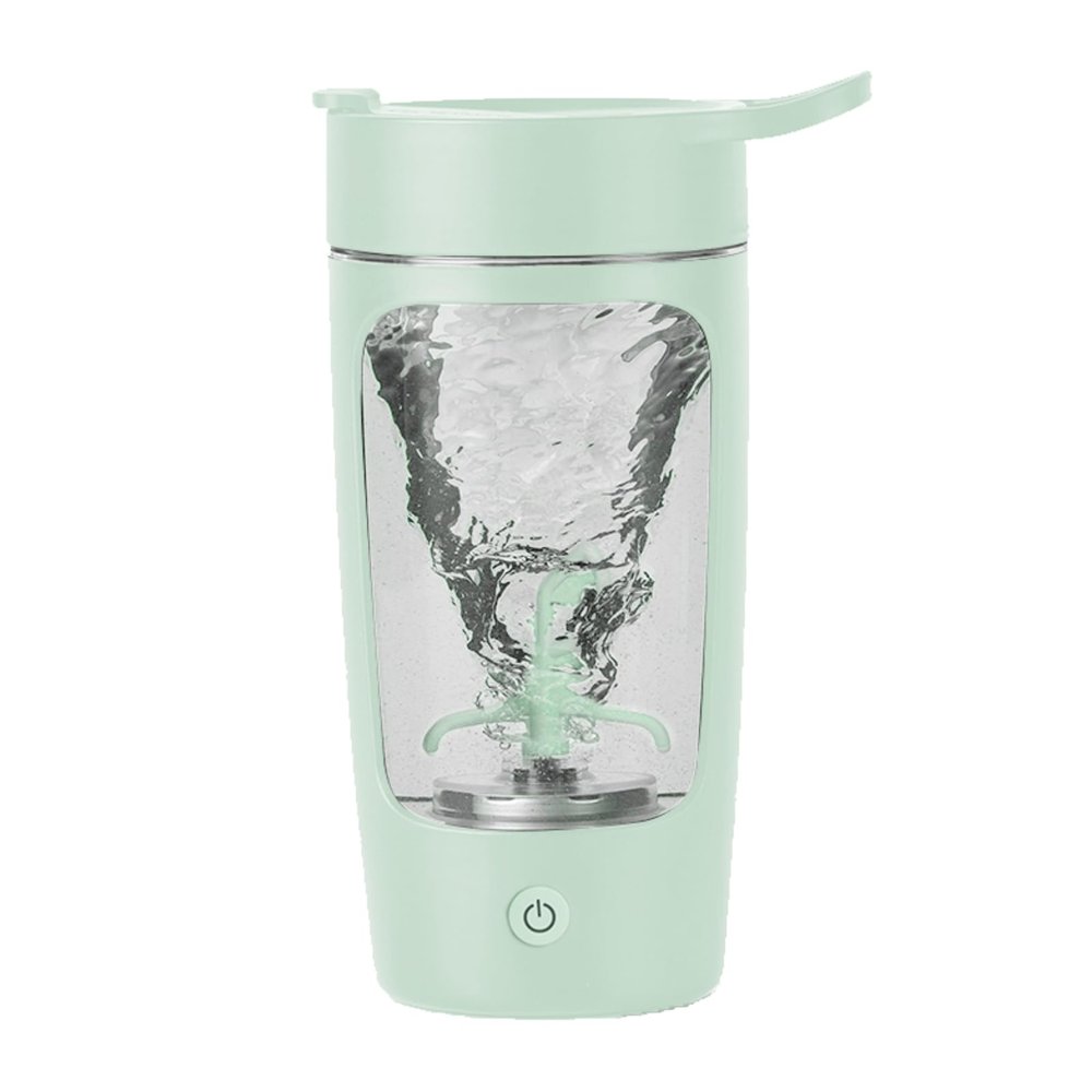 Daasigwaa Electric Shaker Bottle, Blender Bottles For Protein Mixes, | Tritan | BPA Free| Portable Mixer Cup, Rechargeable Shake Cups And Meal Replacement Shakes, 22 oz(Green)