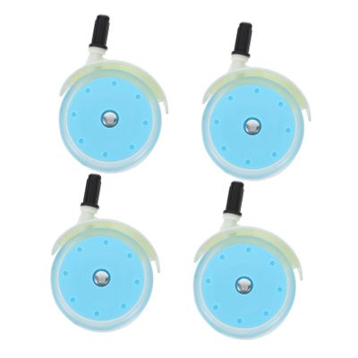 Alipis 4pcs Stroller Accessories Replacement Wheels Quiet Swivel Easy Install for Strollers