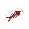 BCOATH 1pc Wooden Body Massager Comb Fish Bone Shaped Natural Gua Scalp Massager Brush Travel Tool view 2