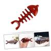 BCOATH 1pc Wooden Body Massager Comb Fish Bone Shaped Natural Gua Scalp Massager Brush Travel Tool view 3