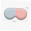 CALLARON Weighted Sleep Mask Ice Silk Dual Use Cooling Heating for Travel Home Hotel Comfortable Fit view 2