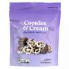 Cookies & Cream White Chocolate Covered Pretzels, Naturally Flavored Crunchy Snack Snacking Gift Food Treat, 8oz Clancy Bag view 1