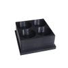 Znet3D Eye Drop Bottles Organizer & Storage 4-Slot Holder (Black) view 4