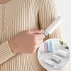 TEOYETTSF 2020 New Portable Fast Fit Sticky Roller Lint Fluff Pet Hair Remover Mini Travel Roller(Gray) view 3