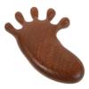 GARVALON Natural Wooden Massage Comb Gua Scalp Tool -static Wide Tooth Hair Comb Adorable Design Gentle Scalp for Relaxation and Grooming view 1