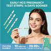 Elate Pregnancy Test Strips 30 Count, Early Detection HCG Test, 10 MIU/ml High Sensitivity, 99.99% Accurate Results, 6 Days Sooner, Easy to Use Home Pregnancy Test view 2